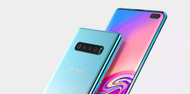 Védelmet biztosító Samsung S10 tok