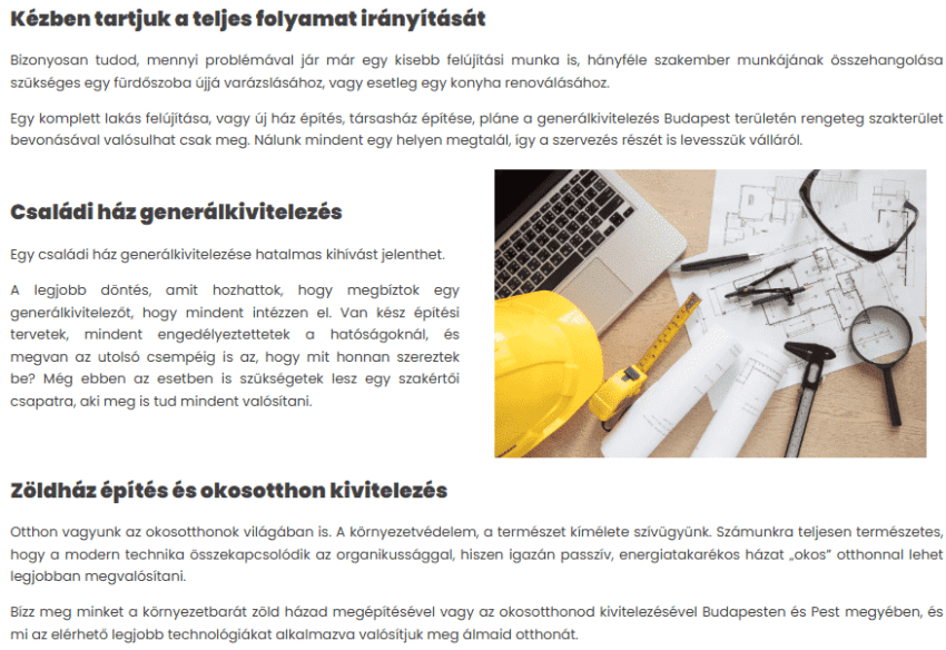 generálkivitelező